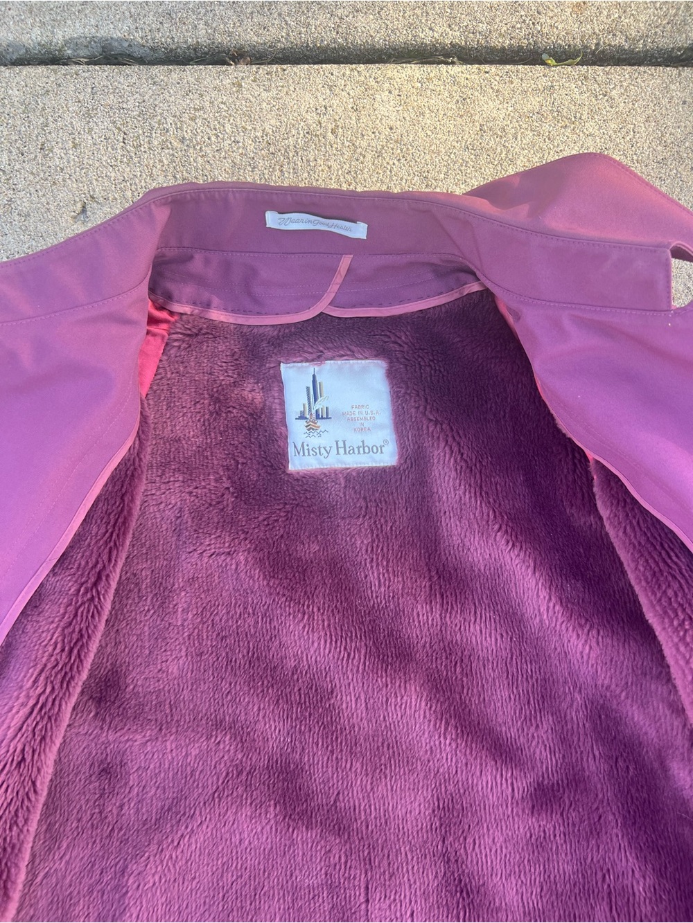 Vintage!! Women’s Misty Harbor Rain Coat - Picture 3 of 7